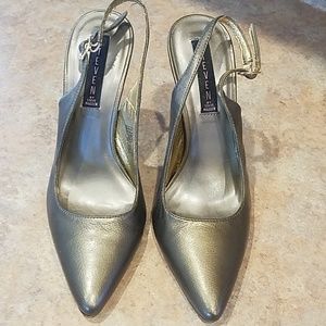 STEVEN BY STEVE MADDEN Pewter heels